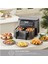 Air pro Cook Duo Tandır Xxxl 4+4 Litre Aırfryer Space Gray Black 8 Kişilik Fritöz 2