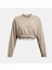 Kadın UA Rival Terry Oversized Crop Crew Uzun Kollu 1382738-204 3