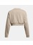 Kadın UA Rival Terry Oversized Crop Crew Uzun Kollu 1382738-204 4