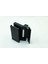 Cam Duvar Yaysız Menteşe Siyah CKS-502-S 1