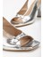 Felya Arkası Açık Topuklu Ayakkabı Bej 5
