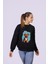 Köpek Temalı Özel Tasarım Crop Sweatshirt 1