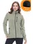 Ghassy Co. Kadın Pro Rüzgar Geçirmez 5 Cepli Tam Fermuarlı Outdoor Polar Ceket TMFR869866011 1