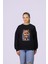 Tilki Temalı Özel Tasarım Crop Sweatshirt 1