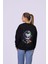 Joker Sırt Detaylı Temalı Özel Tasarım Crop Sweatshirt 1