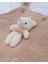 Unisex Ayıcıklı Peluş Salopet Mevsimlik Pamuk Penye 2'li Takım 3