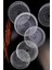 Gardenya 6'lı Cam Mini Tatlı ve Sunum Tabağı Yuvarlak 12 cm C1-1-276 1