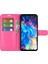 Infinix Hot 20 5g Çizilmez Telefon Kabuk Litchi Doku Pu Deri Cüzdan Anti-Damla Çevirmeli Halkalı Telefon Kılıfı Kılıfı (Yurt Dışından) 3