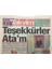 Takvim Gazetesi 29 Ekim 1996 - Teşekkürler Atam GZ51977 1