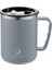 304 L Çelik Gri Sıcak Soğuk 500 ml Kahve El Termos Kupa Mug CIN557GR 1