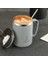 304 L Çelik Gri Sıcak Soğuk 500 ml Kahve El Termos Kupa Mug CIN557GR 4