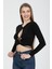 Sandy Cut Out Bağlama Detay Uzun Kollu Body 2