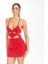 Sandy Cut Out Detay Askılı Mini Elbise 4