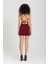 Sandy Cut Out Detay Askılı Mini Elbise 4