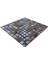 Tüm Yaşam Alanlarının Tüm Yüzeyleri İçin Beyaz Sedefli Siyah Cam Mozaik. Taş Ölçüsü: 25X25 Mm. File Ölçüsü:31.5X31.5 Cm. ( 1 Koli = 10 File Karo = 1 m2 fiyatıdır ) 3