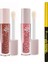 Plump Up Extra Hydrating Dolgunlaştıran Dudak Parlatıcısı 203 ve 202 + Maybelline Gözkalemi 1