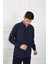 Erkek Regular Fit Gömlek Eg 1833-01 Lacıvert 4