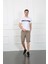 Erkek Sort Es Roy 7023-01 Beige 1