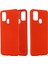 Samsung Galaxy M31-RED Için Sıvı Silikon Kabuk Kılıfı (Yurt Dışından) 1