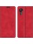 Samsung Galaxy Xcover 5/xcover 5s-Red Için Cüzdan Standıyla Otomatik Emilmiş Cilt Deri Deri Folio Flip Flip Cover Koruyucu Kılıf (Yurt Dışından) 1