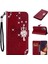 Rhinestone Dekor Baskı Samsung Galaxy NOTE20 Ultra 5g/galaxy NOTE20 Ultra Kırmızı (Yurt Dışından) 1