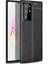 Samsung Galaxy Için Litchi Doku Tpu Telefon Kabuğu Not 20 Ultra/not 20 Ultra 5g-Black (Yurt Dışından) 1