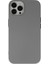 Caseworld Apple iPhone 15 Pro Max Kapak Içi Kadife Lansman Silikon Kılıf - Gri 1