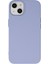 Caseworld Apple iPhone 15 Kapak Içi Kadife Lansman Silikon Kılıf - Lila 1