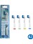 Kombo Set 3D Maxcare + Charcoal Yumuşak Oral-B Uyumlu Yedek Diş Fırçası Başlıkları 2