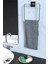 Yapışkanlı Gümüş Wc Kağıtlık ve Kare Havluluk Banyo Mutfak 2'li Set 3