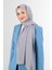 Gri Harem Scarf Elsa Şal 3