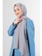 Gri Harem Scarf Elsa Şal 5