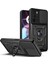 Motorola Edge 30 Pro Için Halka Ayaklı ve Kayar Kamera Kapaklı Telefon Kılıf (Yurt Dışından) 1