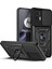 Motorola Edge 30 Neo Için Halka Ayaklı ve Kayar Kamera Kapaklı Telefon Kılıf (Yurt Dışından) 1