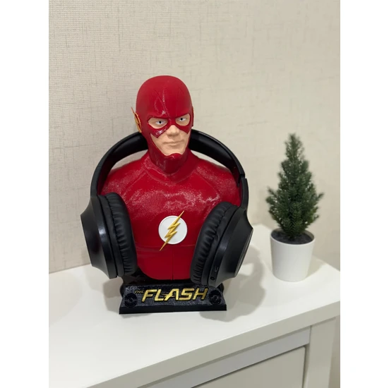 KemX3D The Flash Büst veya Kulaklık Tutucu