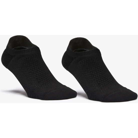 Decathlon Newfeel Kısa Konçlu Çorap - 2 Çift - Siyah - Urban Walk