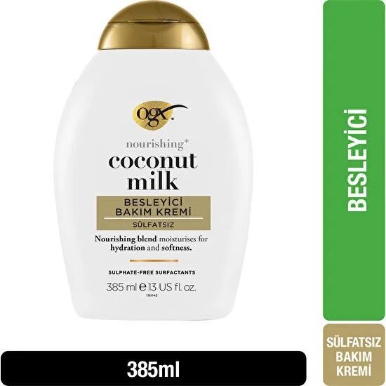 OGX Coconut Milk Sülfatsız Bakım Kremi 385 ml