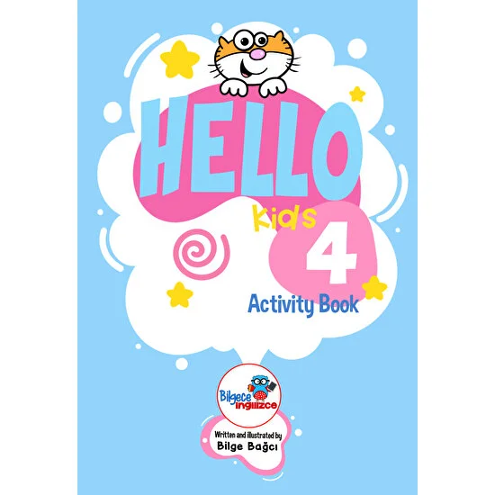 Bilgece İngilizce Eğitim Hello Kids Activity Book 4