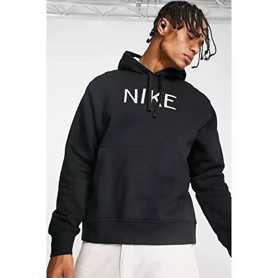 Nike Sportswear Hoodie Hbr Standart Kesim Siyah Erkek Sweatshrit