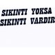 Seçili Renk Siyah