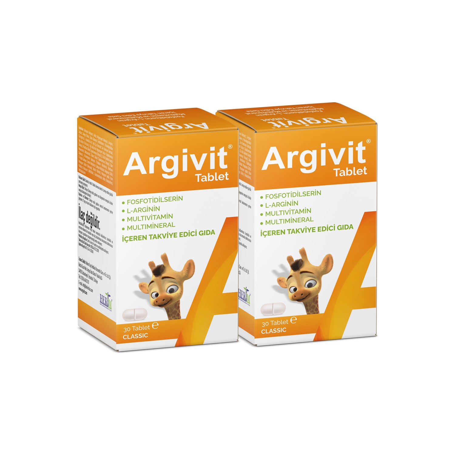 Argivit Classic Tablet 30 Tablet 2'li Paket Fiyatı