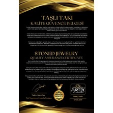 Furtek Aksesuar Kadın Zenite Kolye Küpe Model Kristal Zirkon Taşlı Gümüş Kaplama Abiye Elbise Kombin Takı Seti