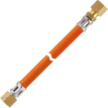 Gok G14-CF8(RVS8) 100CM Bakır Boru Bağlantılı 10 Bar Tekne Gaz Hortumu