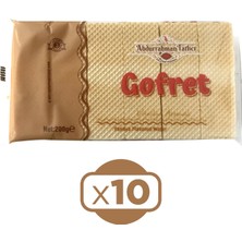 Abdurrahman Tatlıcı Gofret Vanilyalı 200 gr x 10 Adet