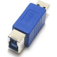 Mavi Ay Bilişim USB 3.0 Erkek USB B Dişi Çevirici Dönüştürücü Adaptör