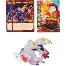 Spin Master Bakugan Legends Çekirdek Topu 6066093 20140514 Dragonoid Tretorous (Gri),figür Oyuncak