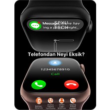 Seyutech Watch 9 Mini 41 mm Tüm Telefonlara Uyumlu Akıllı Saat