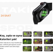 Seyutech Watch 9 Mini 41 mm Tüm Telefonlara Uyumlu Akıllı Saat