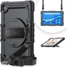 MobaxAksesuar Samsung Galaxy Tab A9 Plus X210 X215 X216 Kılıf Defender Askılı Pars Case Fuji