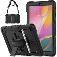 MobaxAksesuar Samsung Galaxy Tab A9 Plus X210 X215 X216 Kılıf Defender Askılı Pars Case Fuji